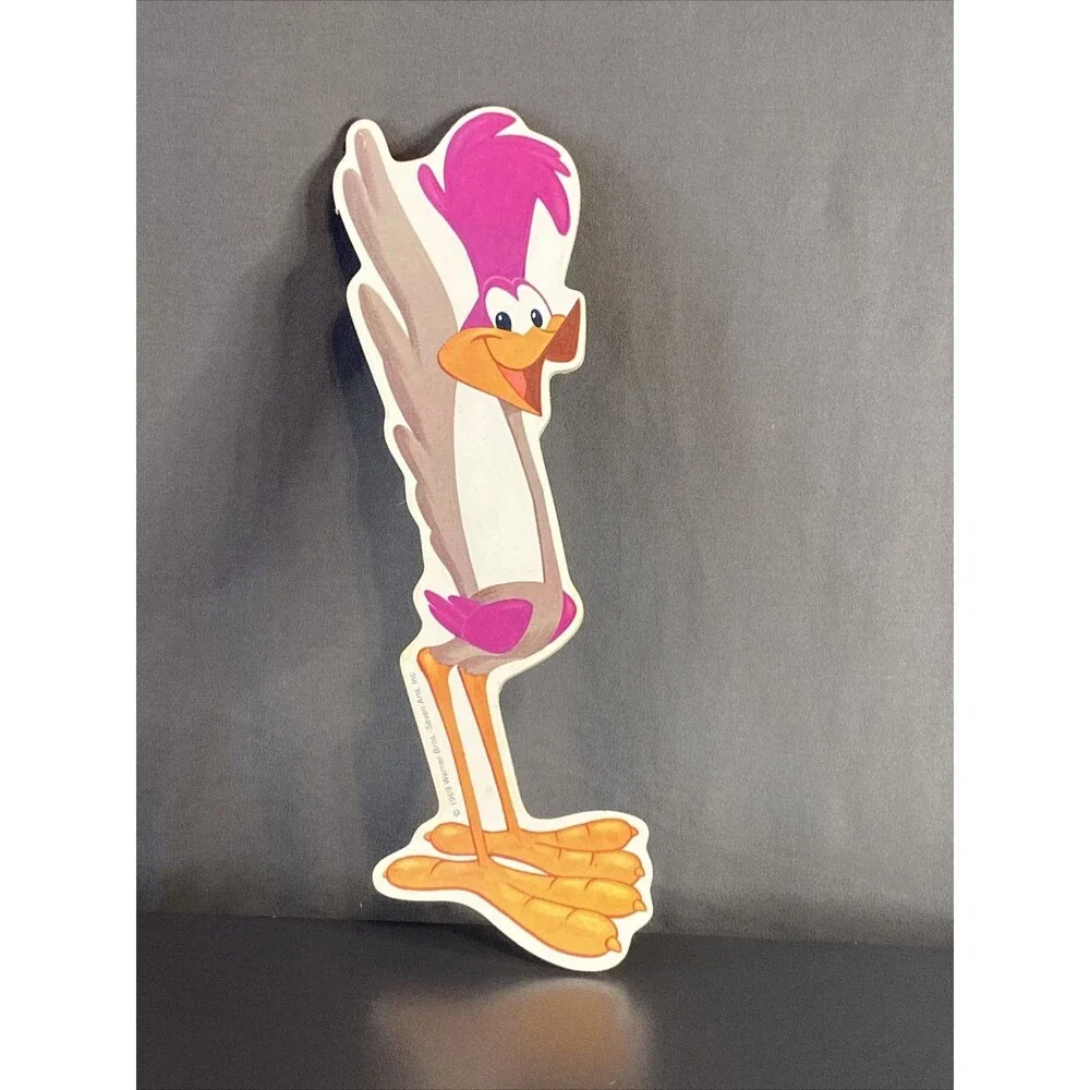 Road Runner Game Piece Replacement Part 1969 Warner Bros cardboard cutout